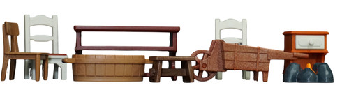 Playmobil furniture medieval - playmobil,