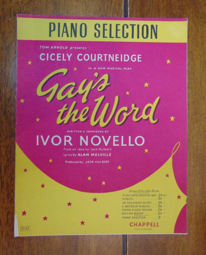 Gay the word ivor - ivor, novello
