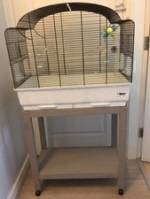 Ferplast bird cage and stand