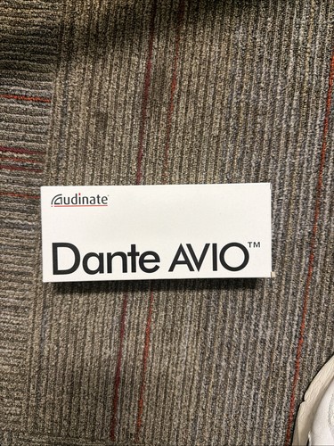 Audinate avio dante 2x2 usb - dante,