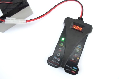 Battery tester for - tester, bait