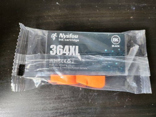 Black ink cartridge - black, 364xl