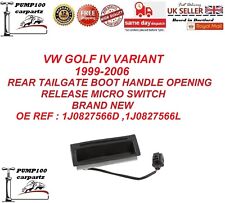 FOR VW GOLF IV VARIANT  REAR TAILGATE BOOT HANDLE OPENING RELEASE MICRO SWITCH 
