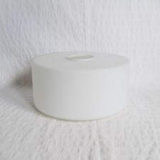 Opaque White Matt Milk Glass Cylinder Lampshade Ceiling Light Shade 23cm x 11cm