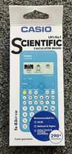 Casio Scientific Calculator School GCSE Black FX-83GT CW New Updated BLUE