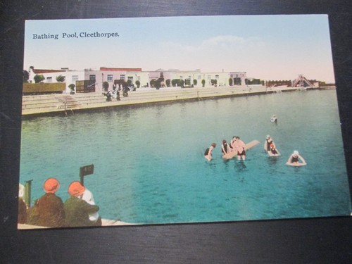 Postcard cleethorpes bathing - cleethorpes,,