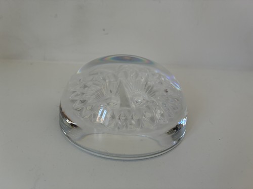 Vintage clear glass crystal - glass,