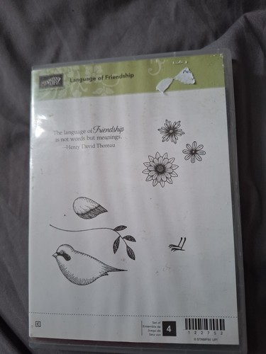 Stampin language of - stampin', up!