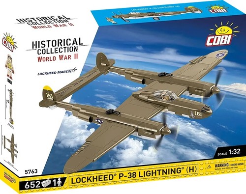 Cobi 5763 lockheed - 1:32, p-38