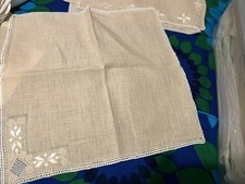 LEFKARA Hand Embroidered Linen