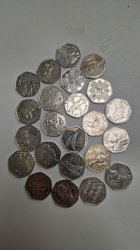 Rare 50p coins for sale - sale, £5