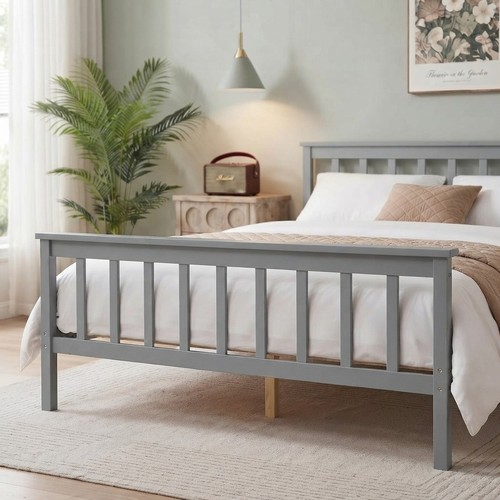 Modern white pine - modern, bed