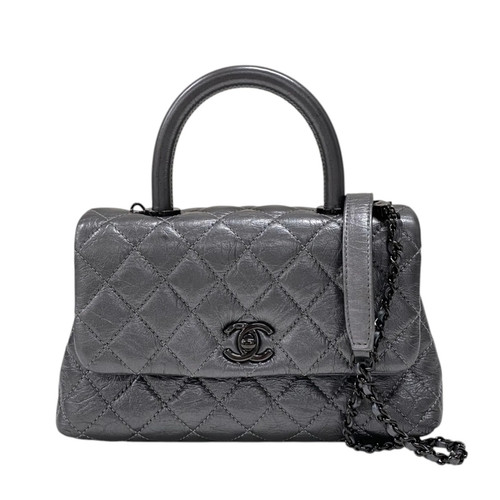 Chanel coco handle metallic - xs,