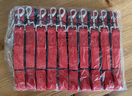 Job lot red padded handle - job,