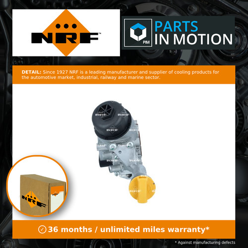 Oil cooler 31348 nrf 55217288 - oil,