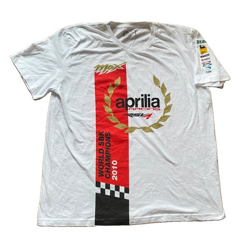 Aprilia shirt xxl 2xl - aprilia,