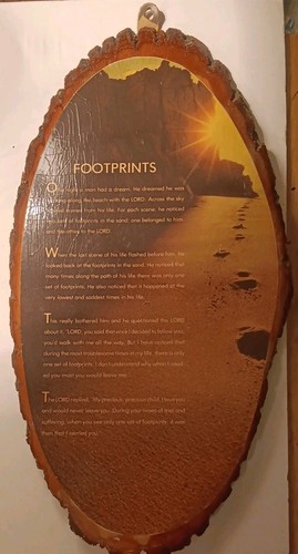 Footprint poem tree trunk - tree,