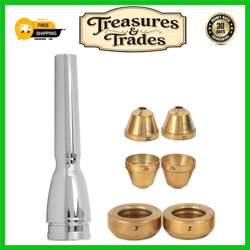 Brass trumpet mouthpiece set - brass,
