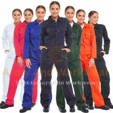 Ladies heavy duty boilersuit - ladies,