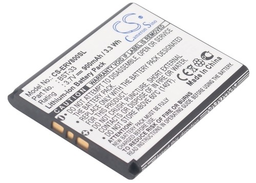 Battery for sony - for, sony-ericsson