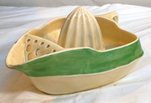 Vintage ceramic citrus - ceramic,