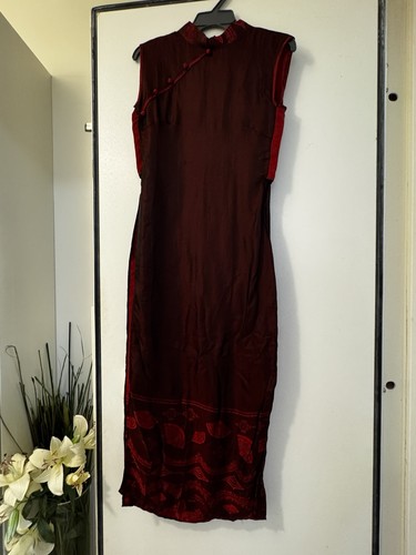 Pure silk burgundy women - pure,