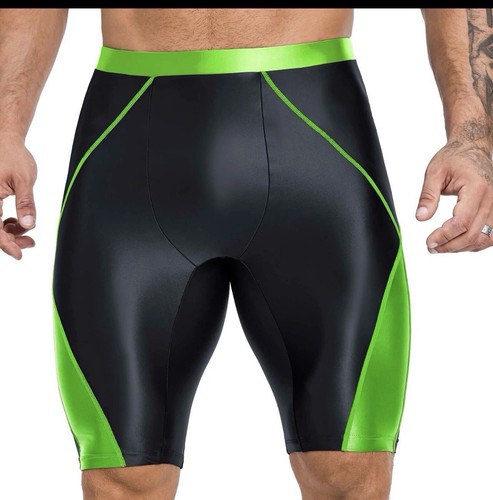 Amoresy men shorts oil shiny - oil,