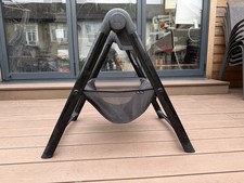 Foldable Black Silver Cross