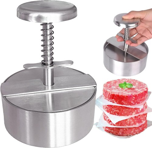 Burger press stainless steel - press,