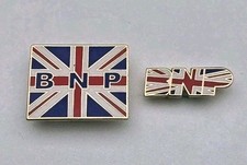 RARE BNP SET OF 2 PIN BADGES