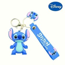Stitch Keychain Couple Pendant