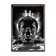 Crystal Head Vodka Retro Metal