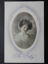 Young Child SO SHY Embossed