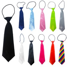 Kids Neck Tie Elastic Loop