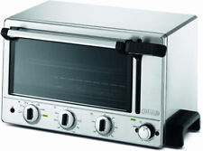 De'Longhi EOP2046 Mini Oven with Panini Press, Stainless Steel 20L 1400W