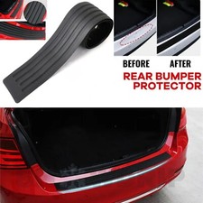 For MINI COOPER Rear Trunk Boot Bumper Sill Guard Protector Rubber Black Fit All