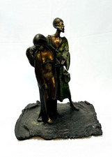 Bergman Namgreb "Arab & Slave Girl" Vienna Bronze Sculpture