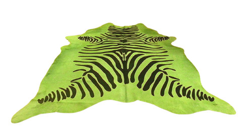 Cowhide area rug - cowhide, print