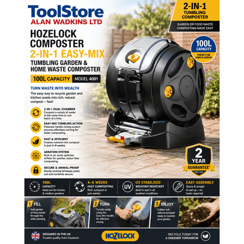 Hozelock composter garden - composter, 4001