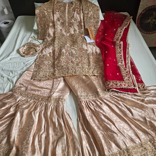 Bridal wedding garara outfit - wedding,