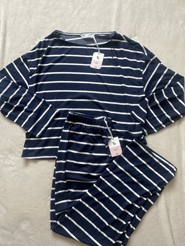 Women navy pyjamas set - pyjamas,