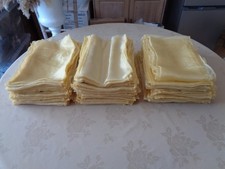 50 Gold Organza Chair Sashes