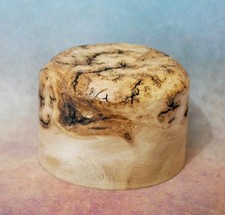 Holly Burr Round Wooden