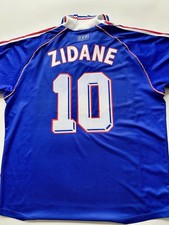 France Home Shirt 1998 to 2000 | Adidas | Zidane 10 | Men’s XL