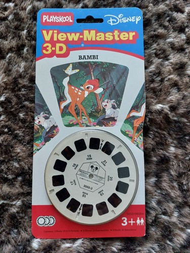 Vintage disney bambi slides - vintage, 3d