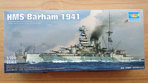 Trumpeter 05798 hms barham - trumpeter,