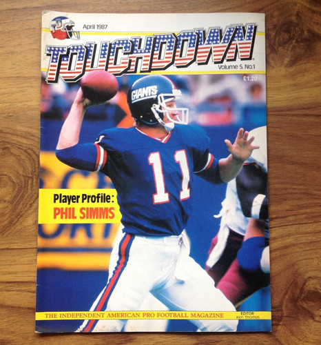 Touchdown magazine 1987 - touchdown,