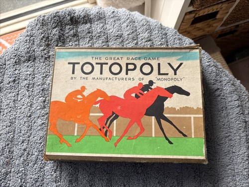 Vintage totopoly board game - totopoly,