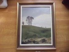 1981  Oil Painting On Board By