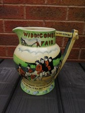 Large vintage Widecombe Fair Musical Jug. Please read description. 